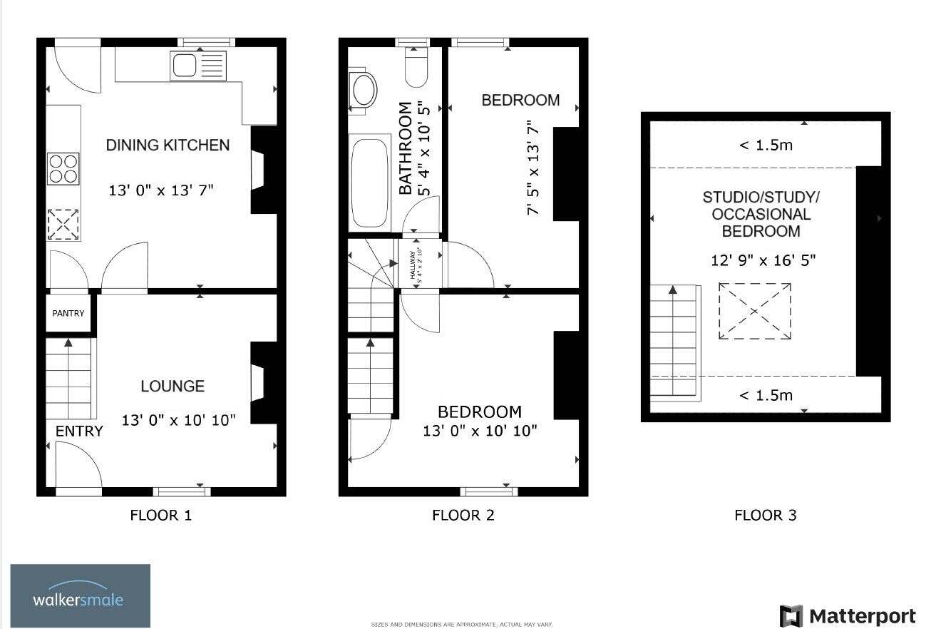 Bremner Street, Otley, West Yorkshire floorplan