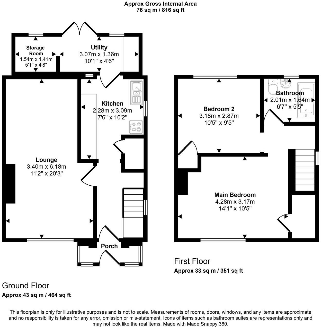 156, Griffiths Drive,
Wednesfield, Wolverhampton, WV11 2JR floorplan
