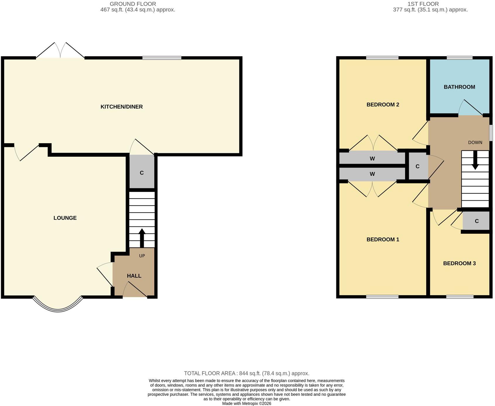 Bexley Drive, Normanby, TS6 floorplan