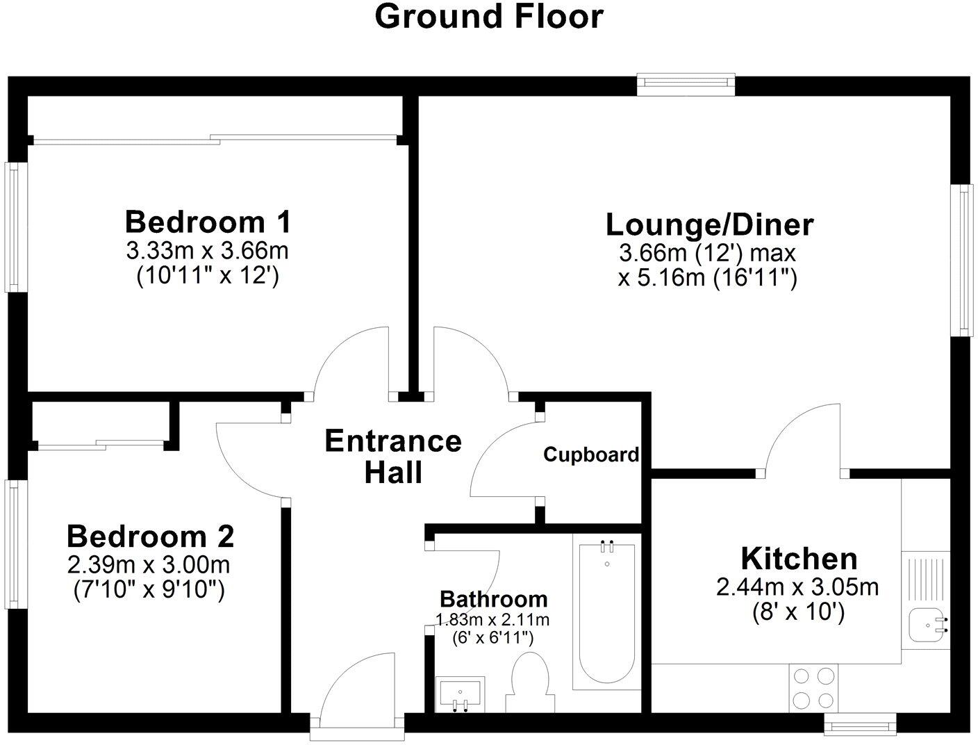 Dumbarton Close, Sunderland, Tyne and Wear, SR4 floorplan