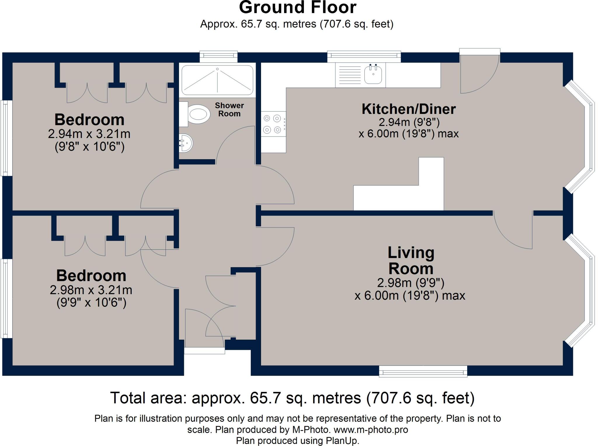 Nevada Park, Park Avenue, Melton Mowbray floorplan