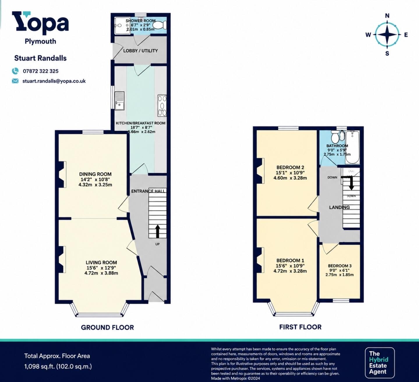 Broad Park Road, Plymouth, PL3 floorplan