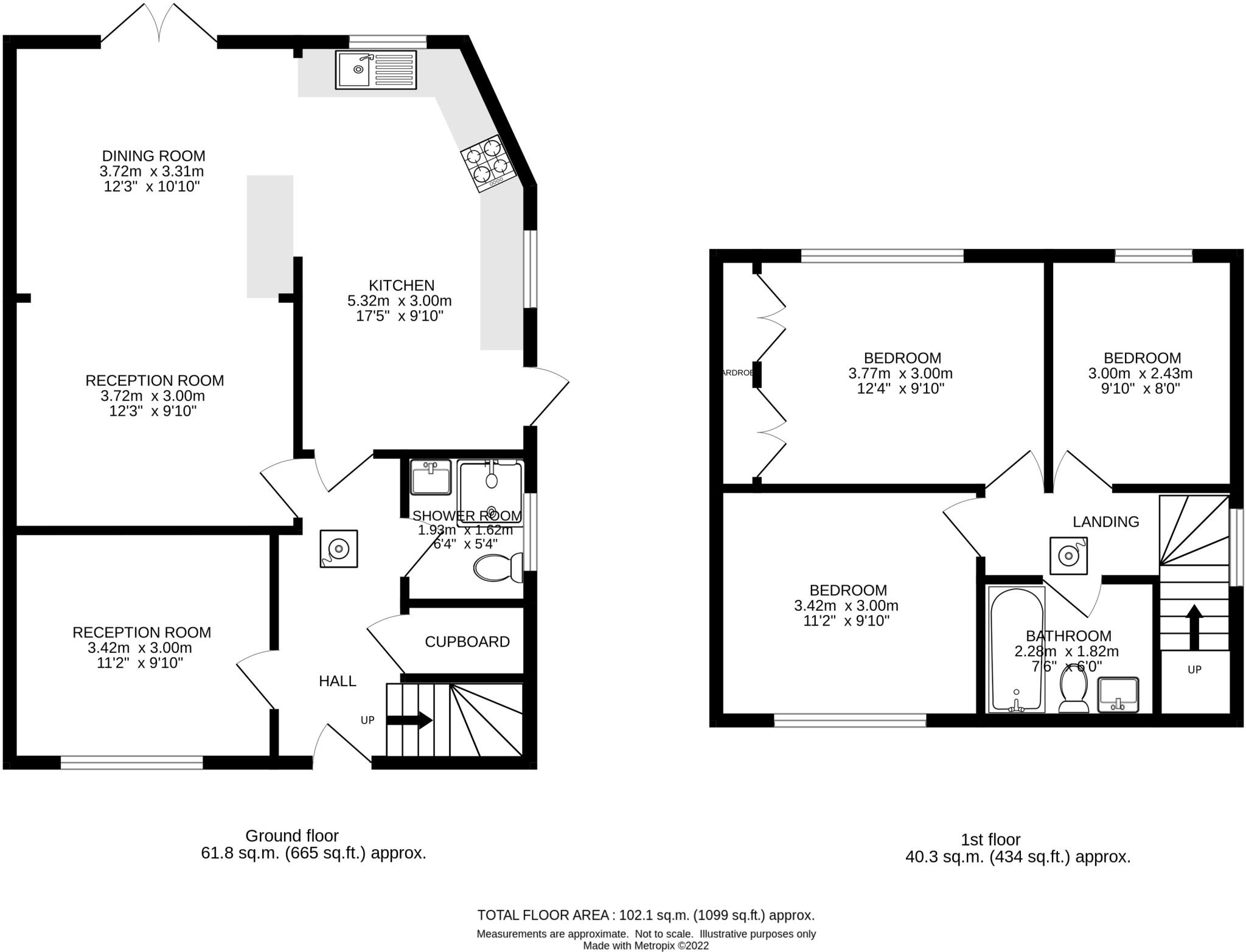 Walton Way, West Acton, London, W3 floorplan