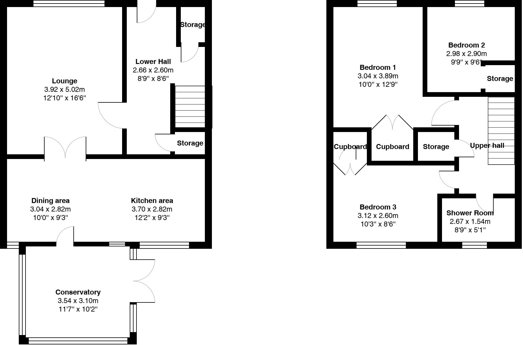 Douglas Street, Overtown, North Lanarkshire floorplan