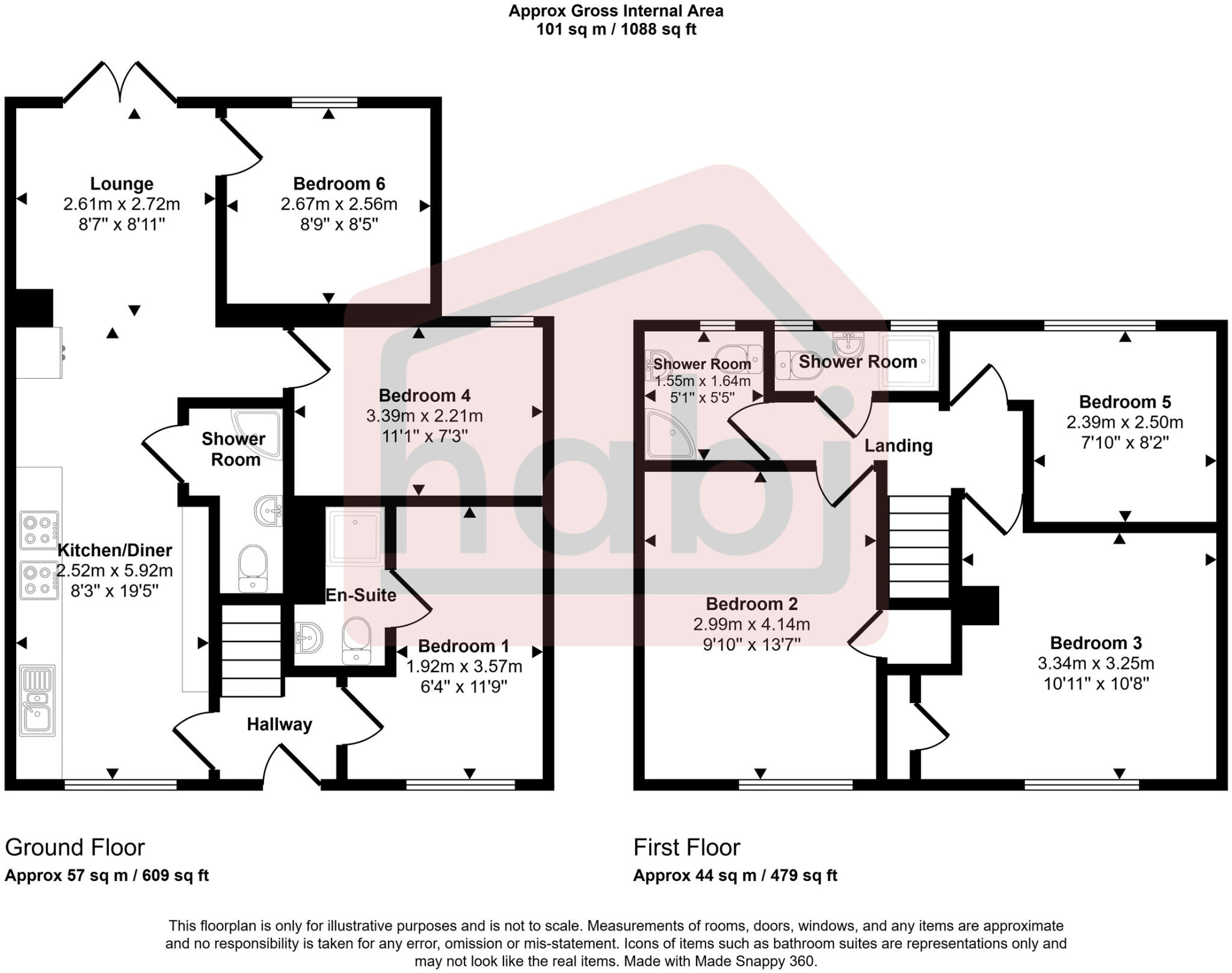 Bluebell Road, Norwich, NR4 floorplan