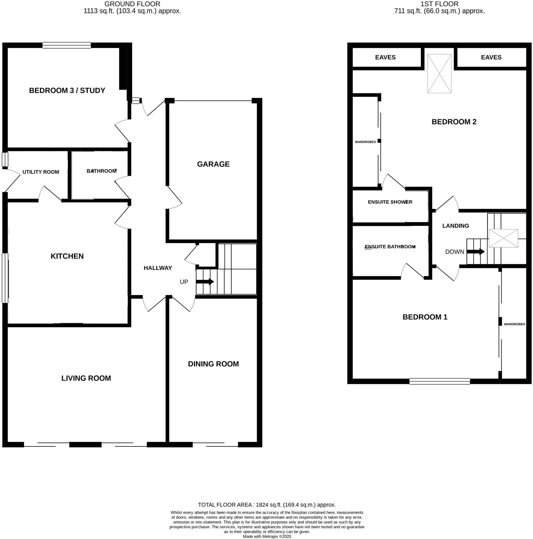 Southdown Avenue, Peacehaven, BN10 8PN floorplan