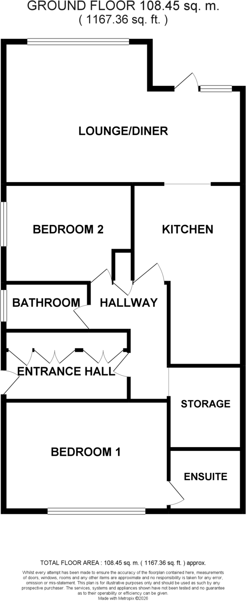 Old Vicarage Park, Narborough, King's Lynn, PE32 floorplan