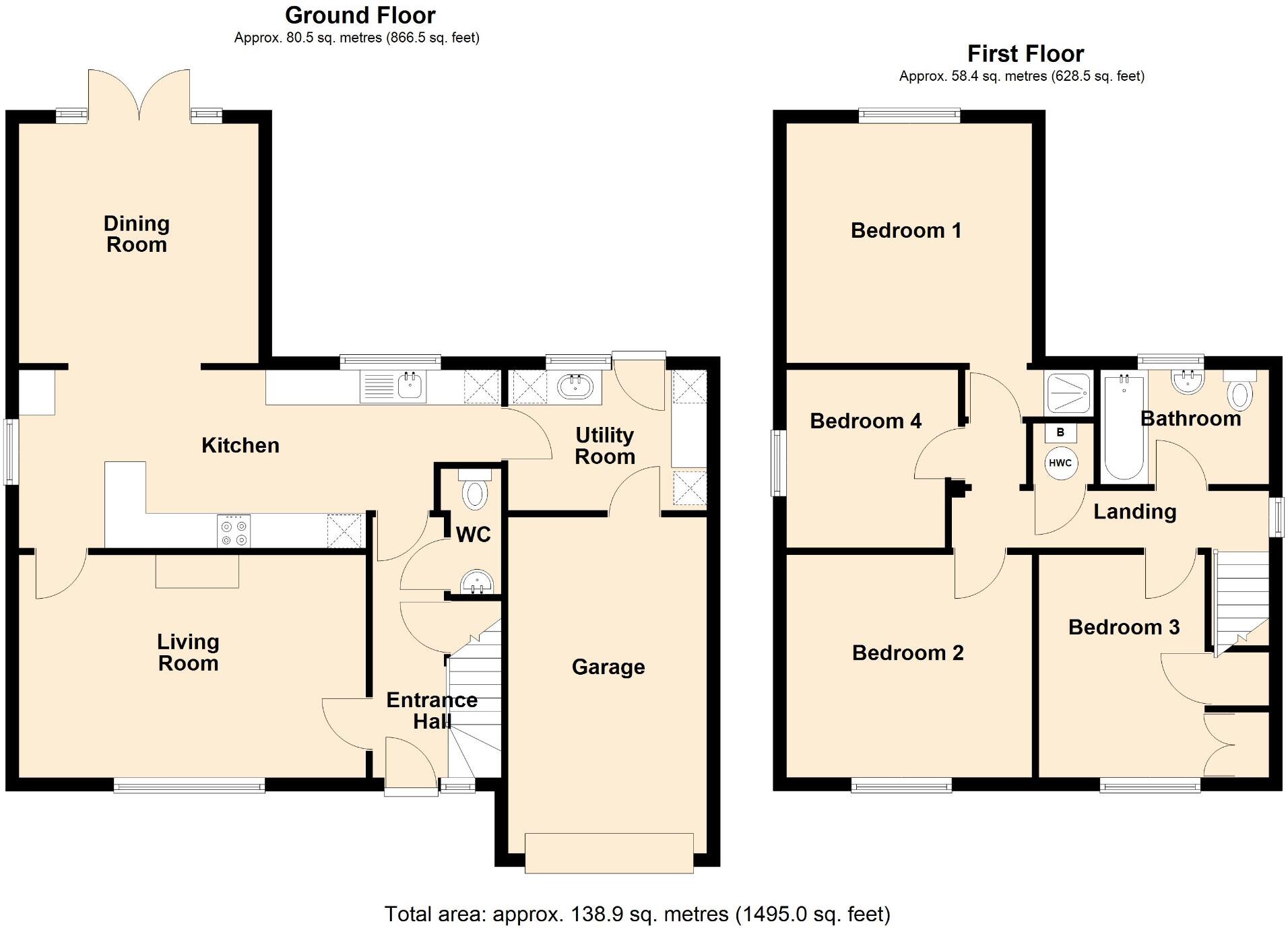Lowmead, Trowbridge floorplan