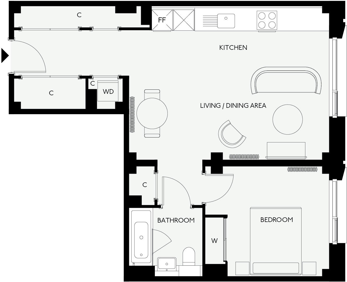 Eades Apartments, Selborne Road, London, E17 7GD floorplan