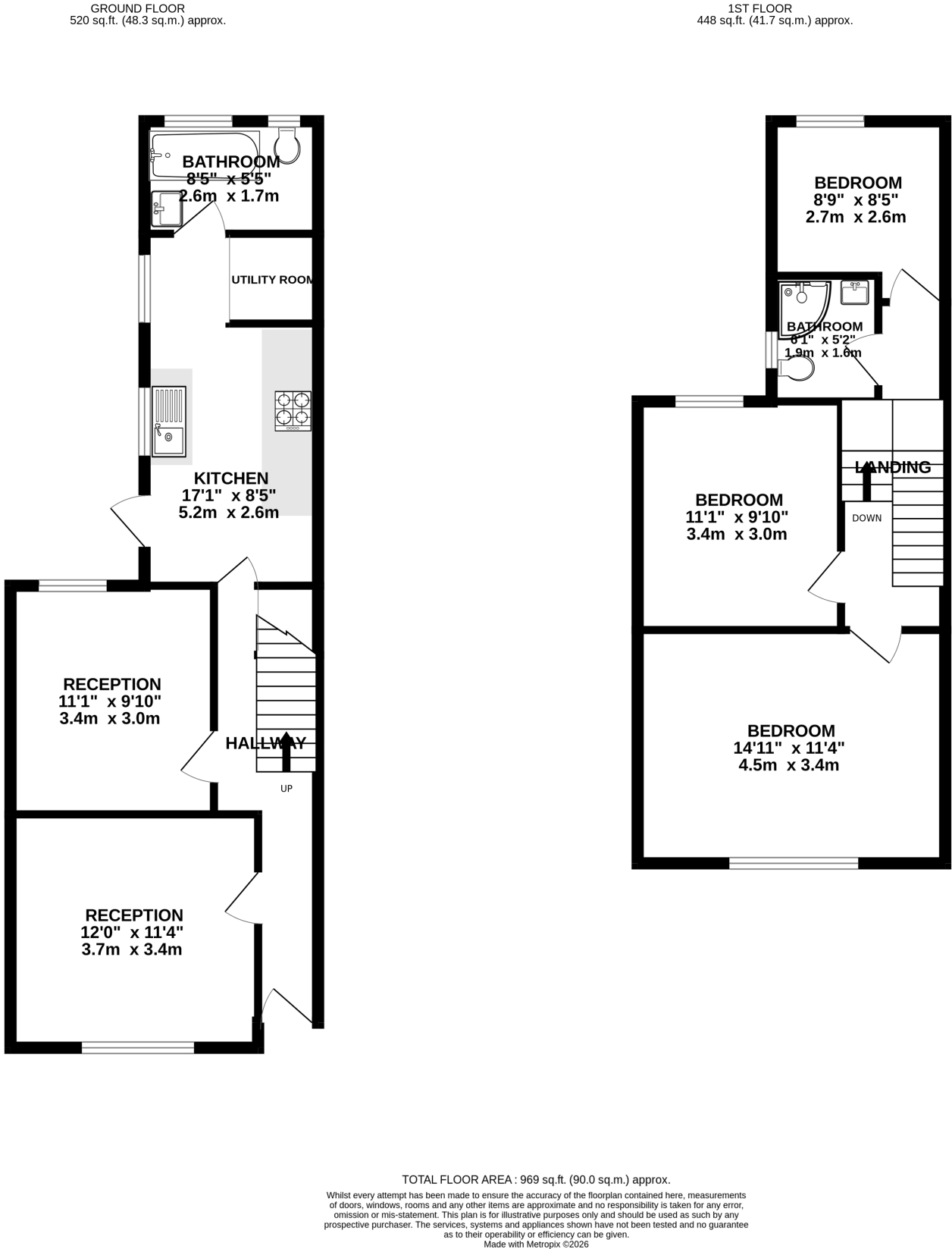 Llanover Road, Plumstead, London, SE18 floorplan