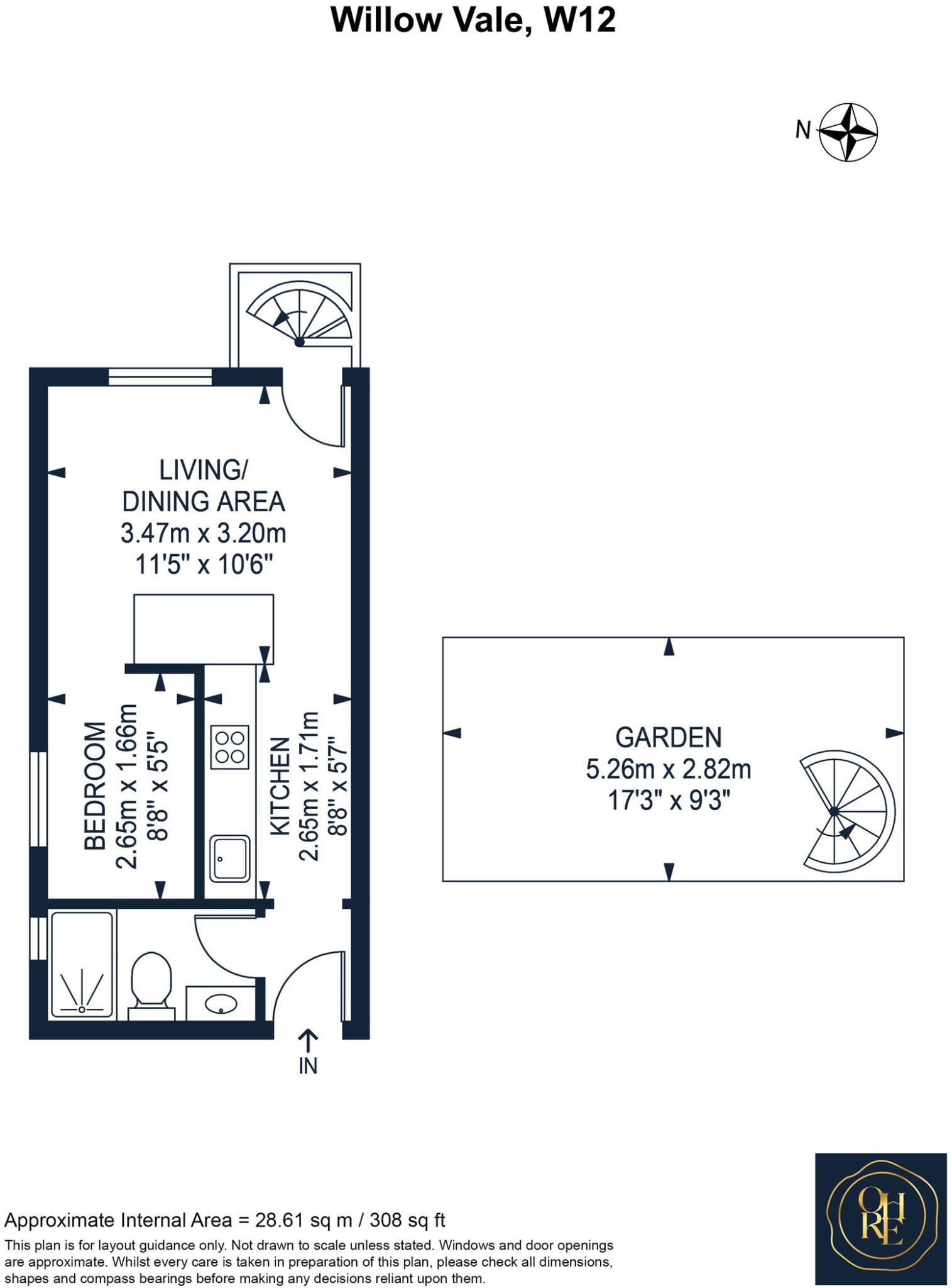 Willow Vale, London, W12 floorplan