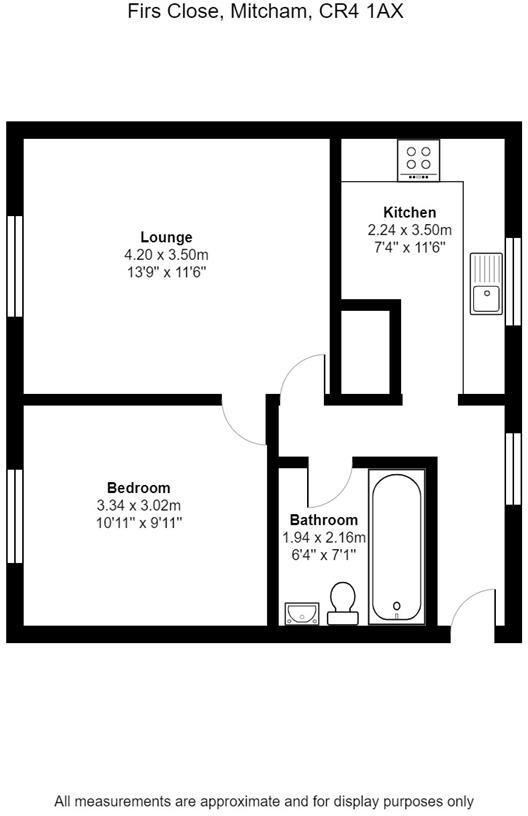Firs Close, Mitcham floorplan