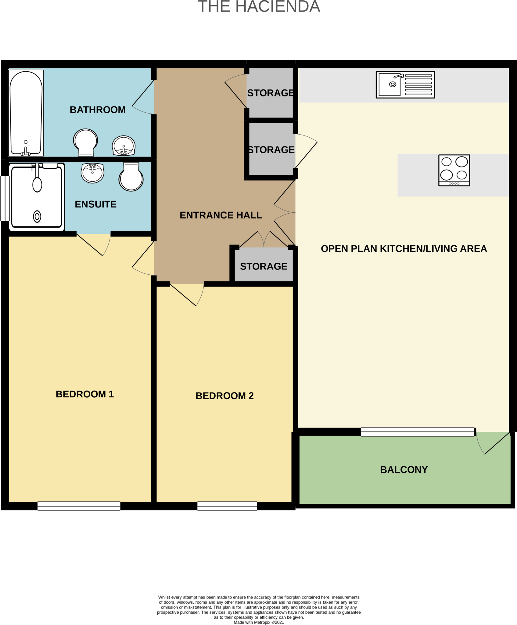 The Hacienda, 11-15 Whitworth Street West, Manchester, M1 floorplan