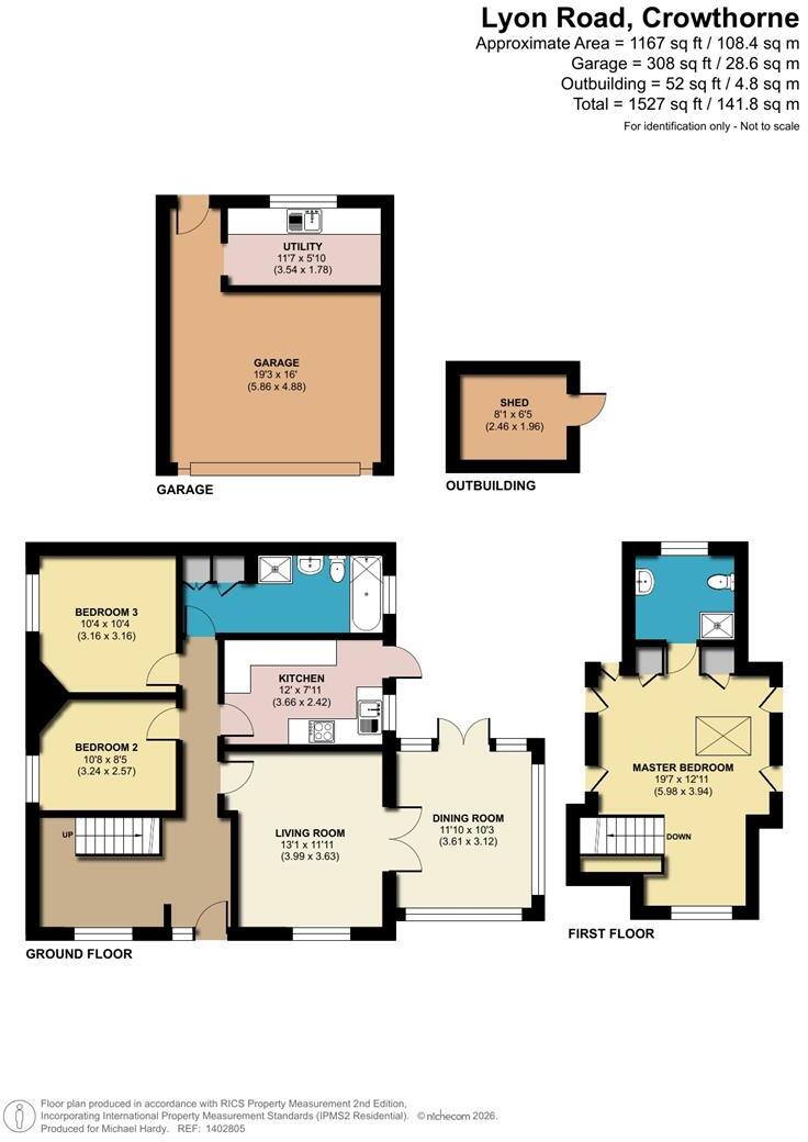 Lyon Road Crowthorne, RG45 6RT floorplan