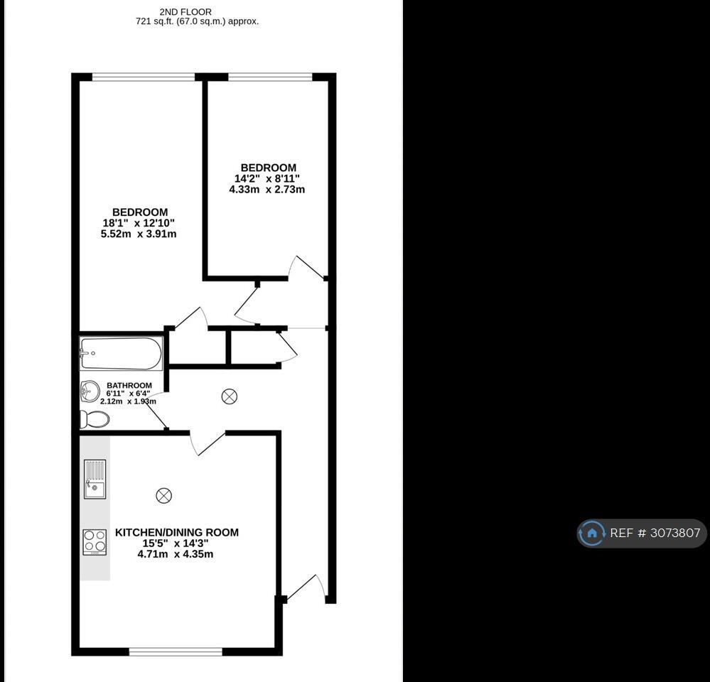 Theodore Court, London, SE13 floorplan