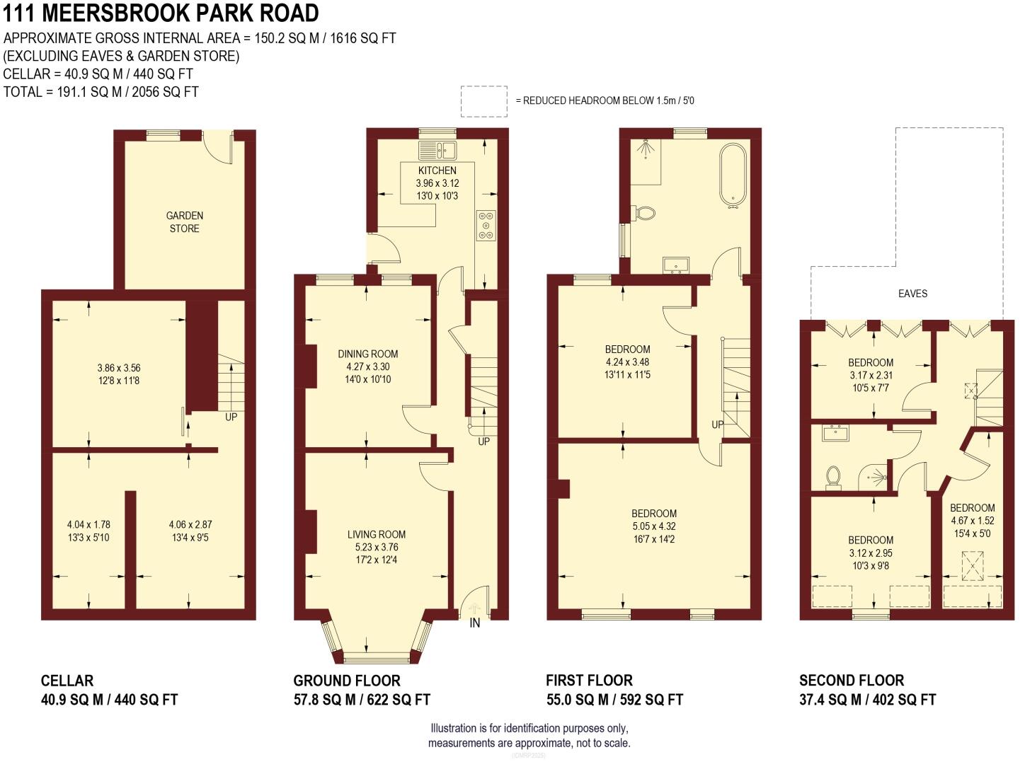 Meersbrook Park Road, Meersbrook. S8 9FP floorplan