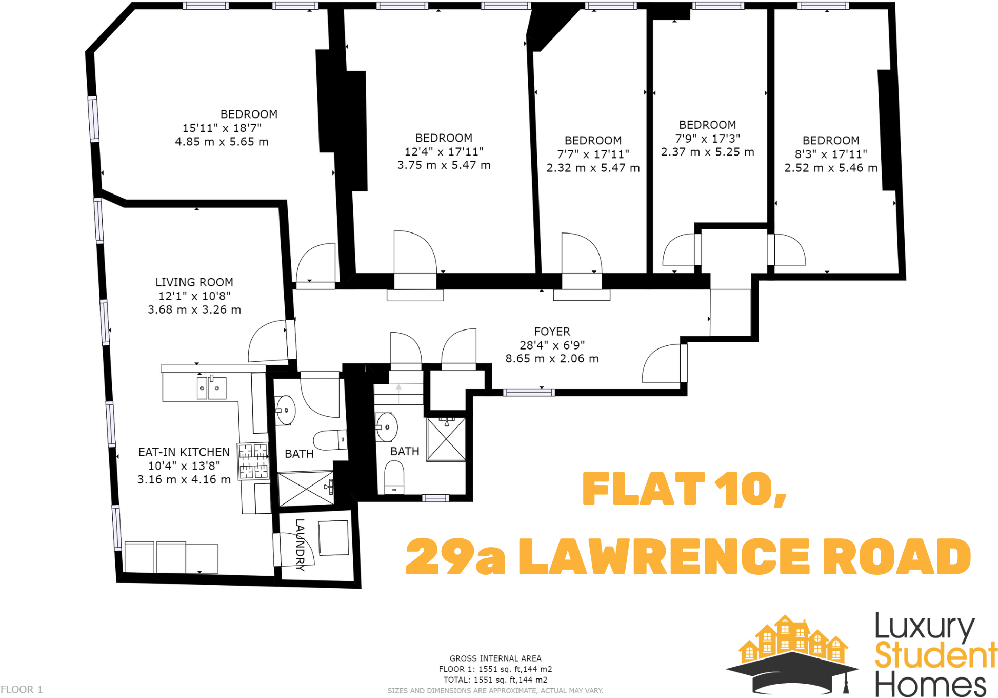 Lawrence Road, Liverpool floorplan