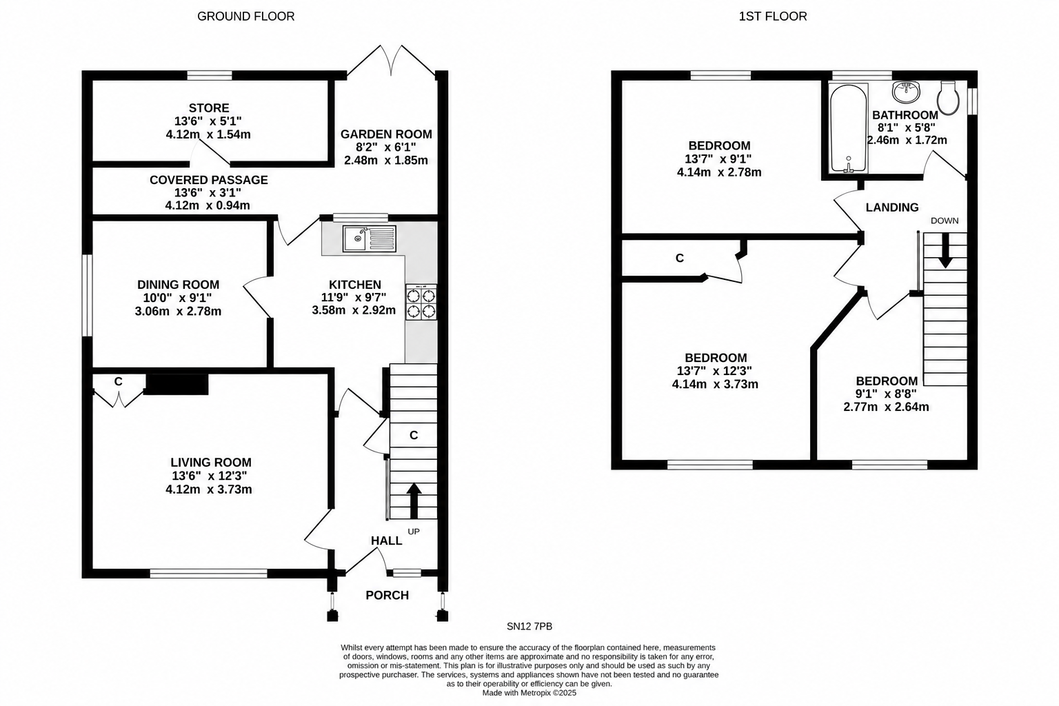 Spa Road, Melksham, Wiltshire floorplan