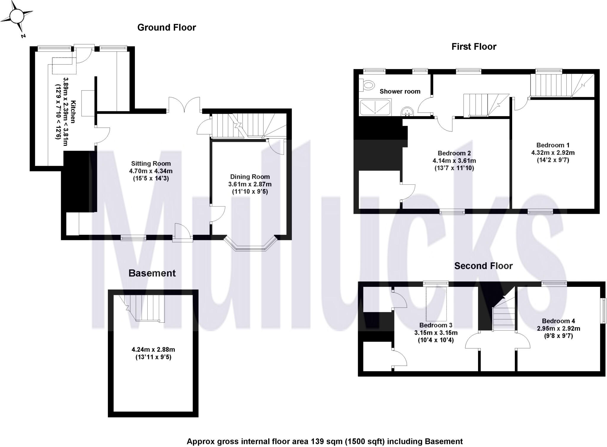 Wicken Road, Newport, Nr Saffron Walden, Essex, CB11 floorplan