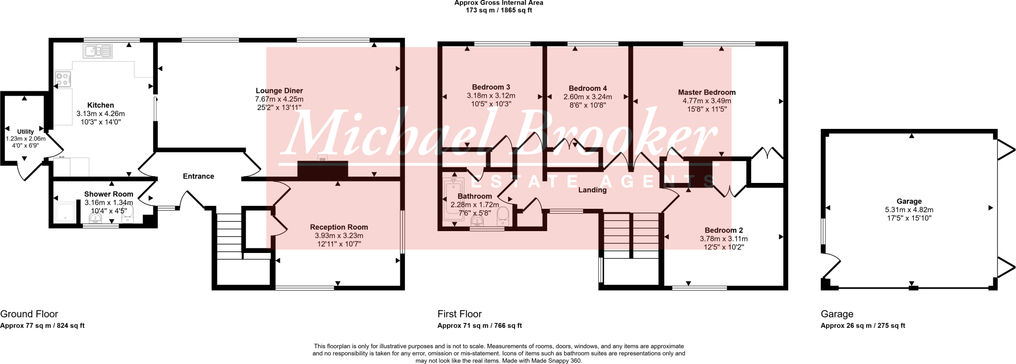 Mill Lane, Crowborough, East Sussex, TN6 floorplan