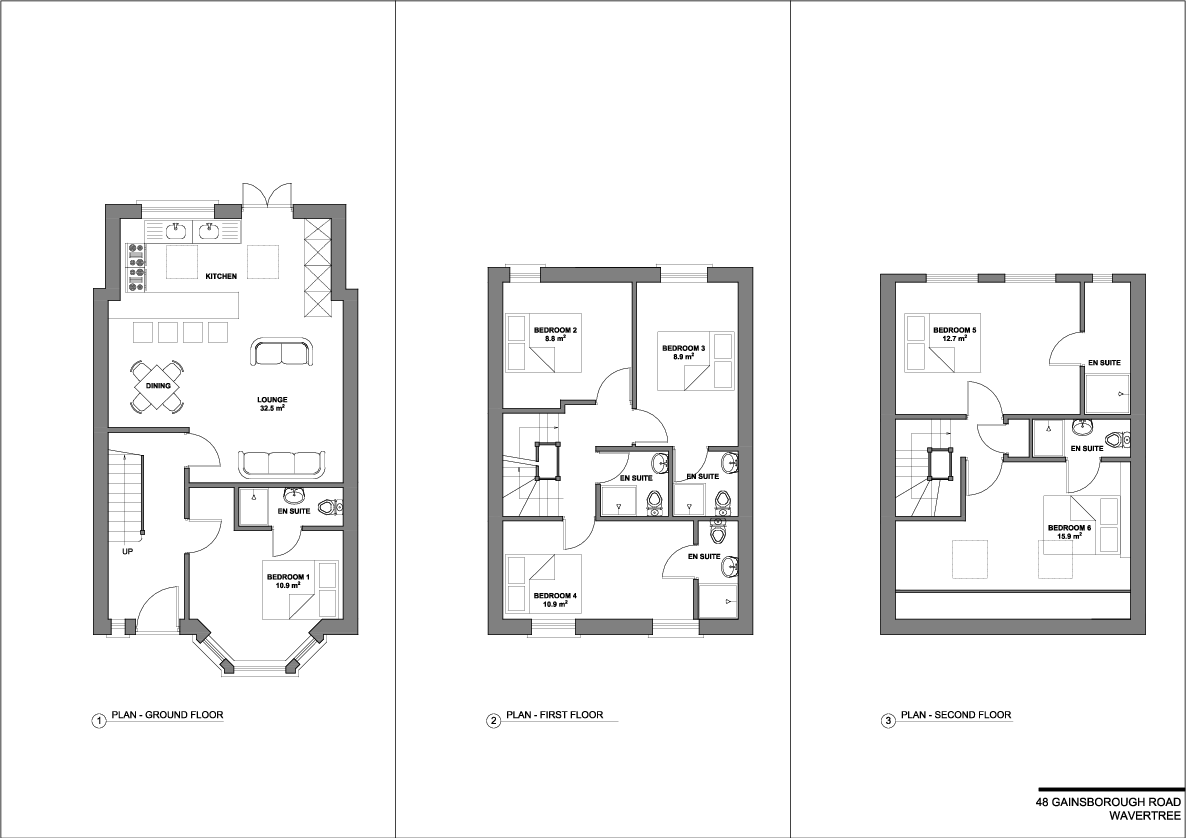 48 Gainsborough Road, Liverpool, Merseyside, L15 floorplan