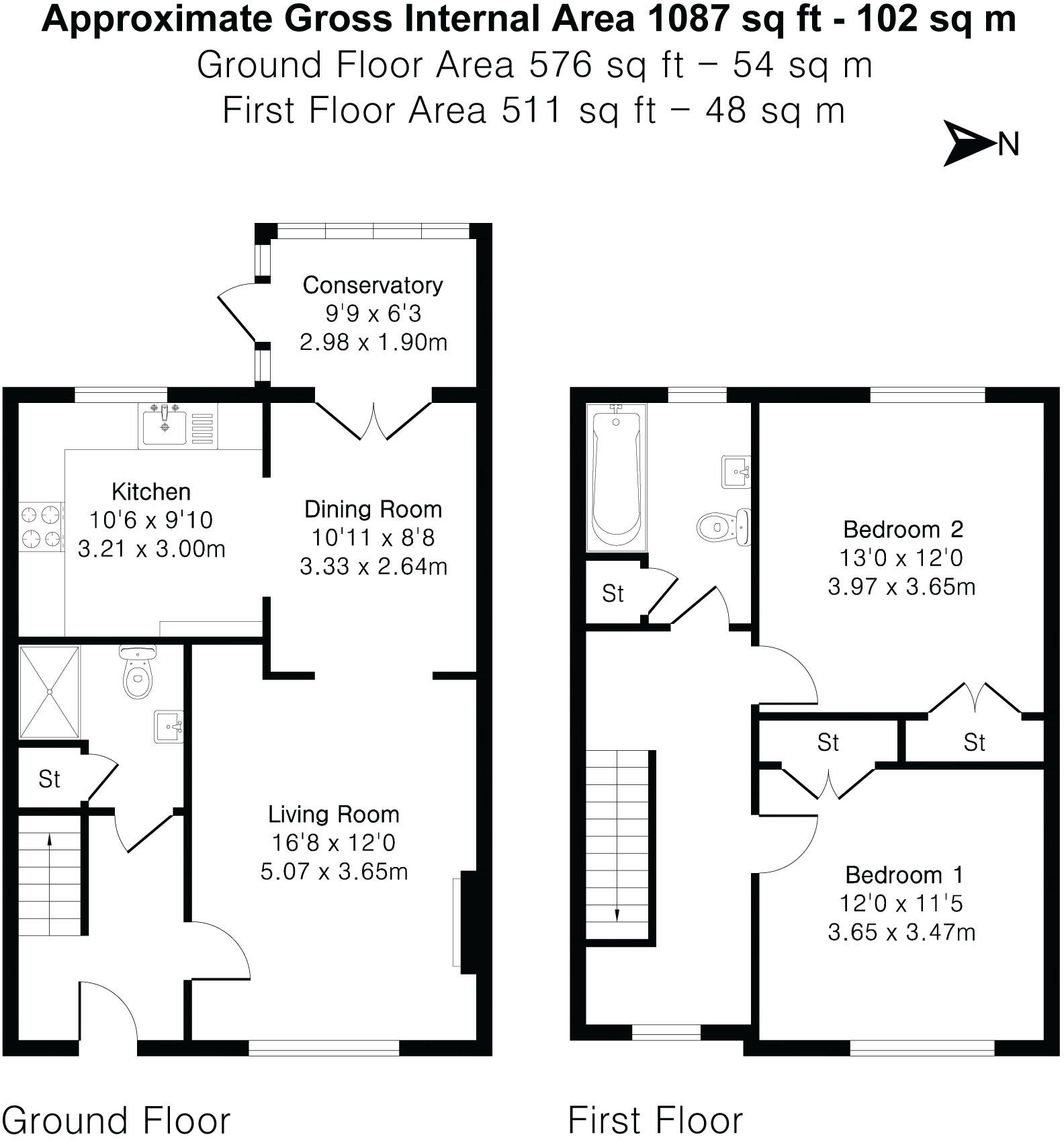Berehurst, Alton, Hampshire floorplan