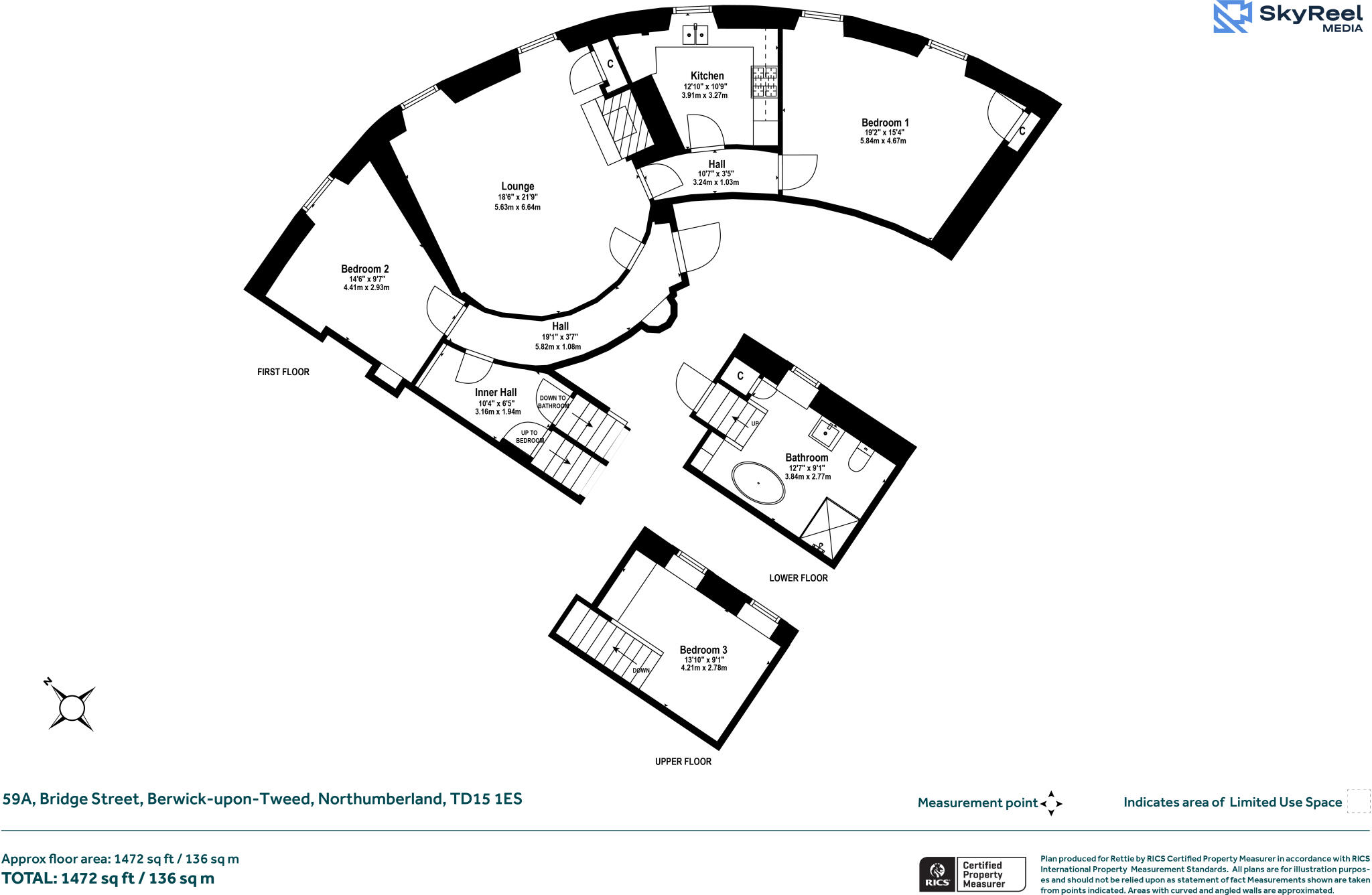 Bridge Street, Berwick-upon-Tweed, Northumberland floorplan