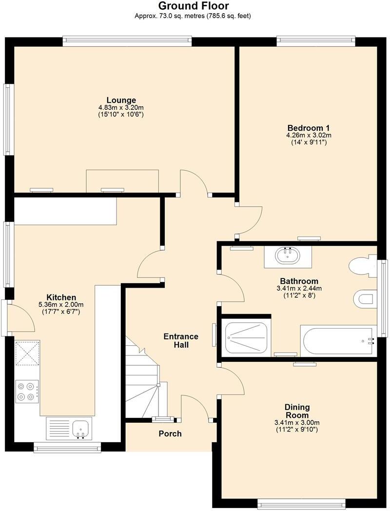 Kingswear Crescent, Crownhill, Plymouth floorplan