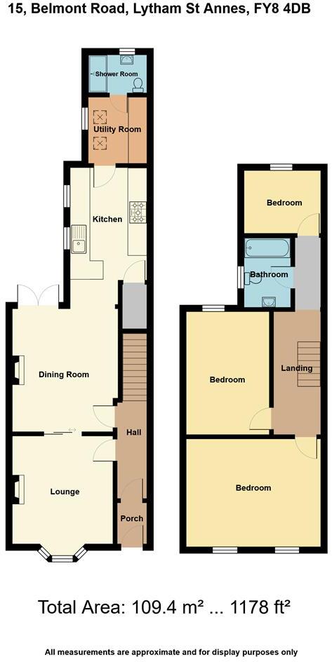 Belmont Road, Ansdell, Lytham St Annes floorplan