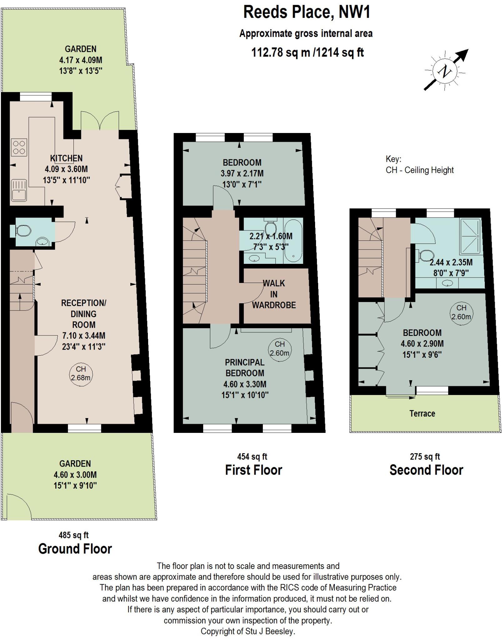Reeds Place, Camden, NW1 floorplan