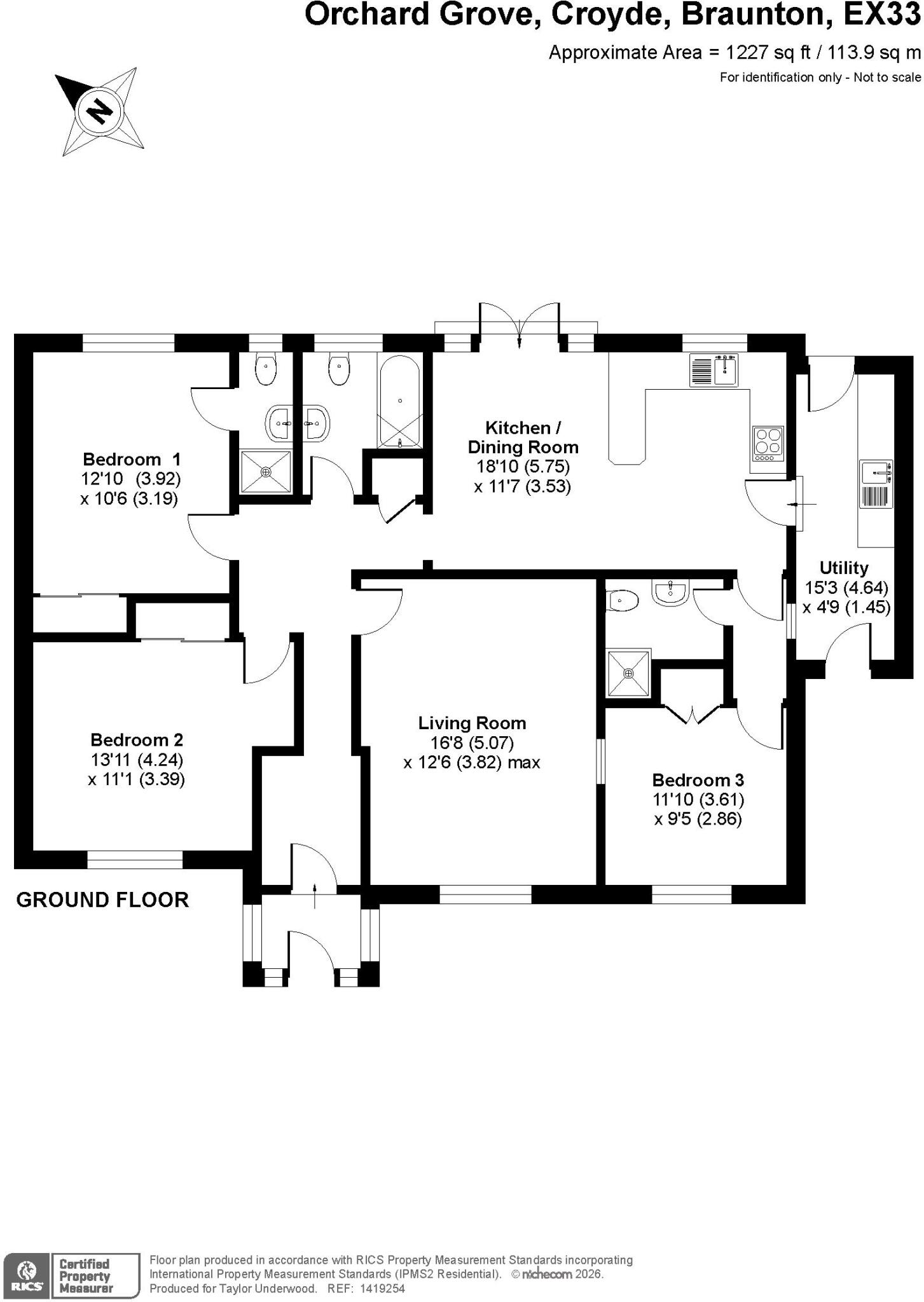 Croyde floorplan