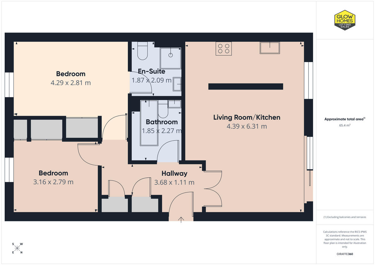 97, Mariners View, Ardrossan, KA22 8 floorplan