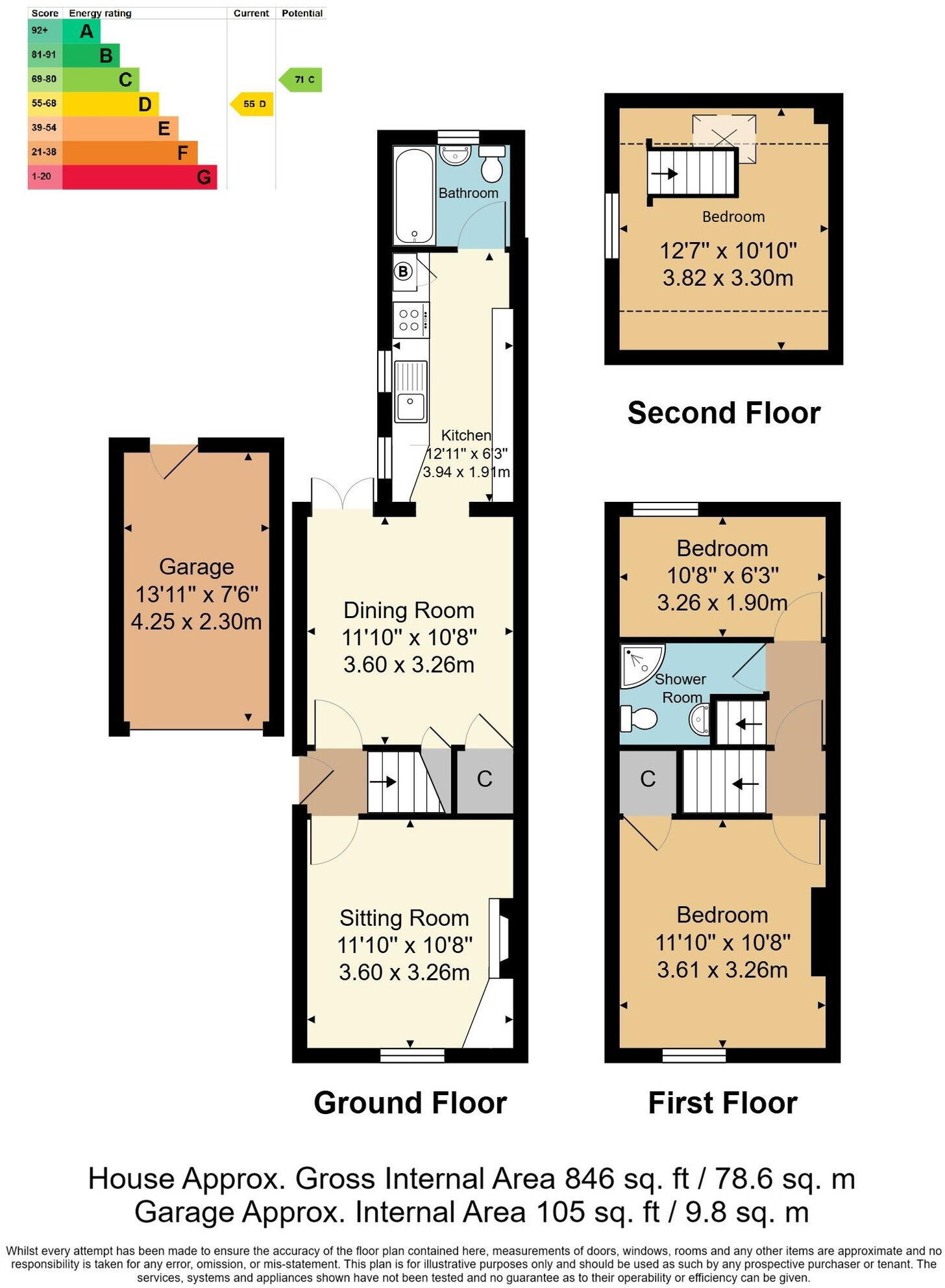 Quarry Road, Tunbridge Wells floorplan