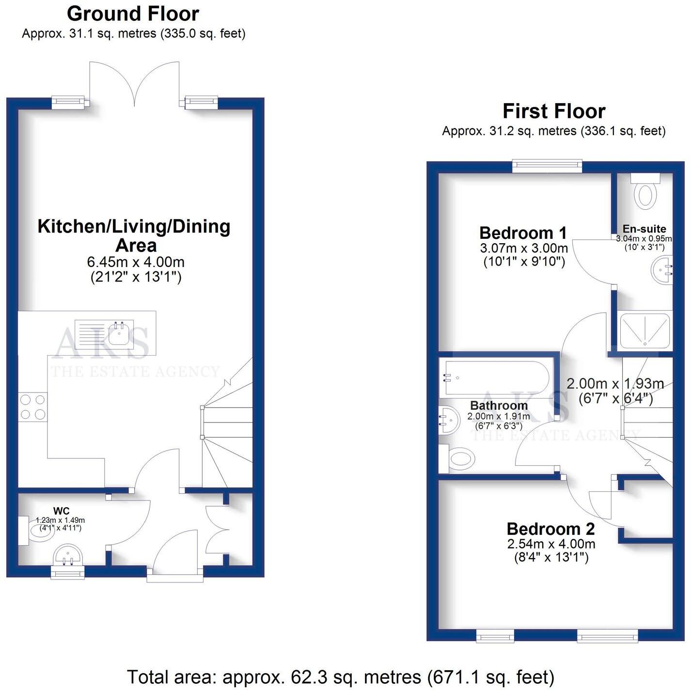 Oakham Road, Littleover, DE23 floorplan