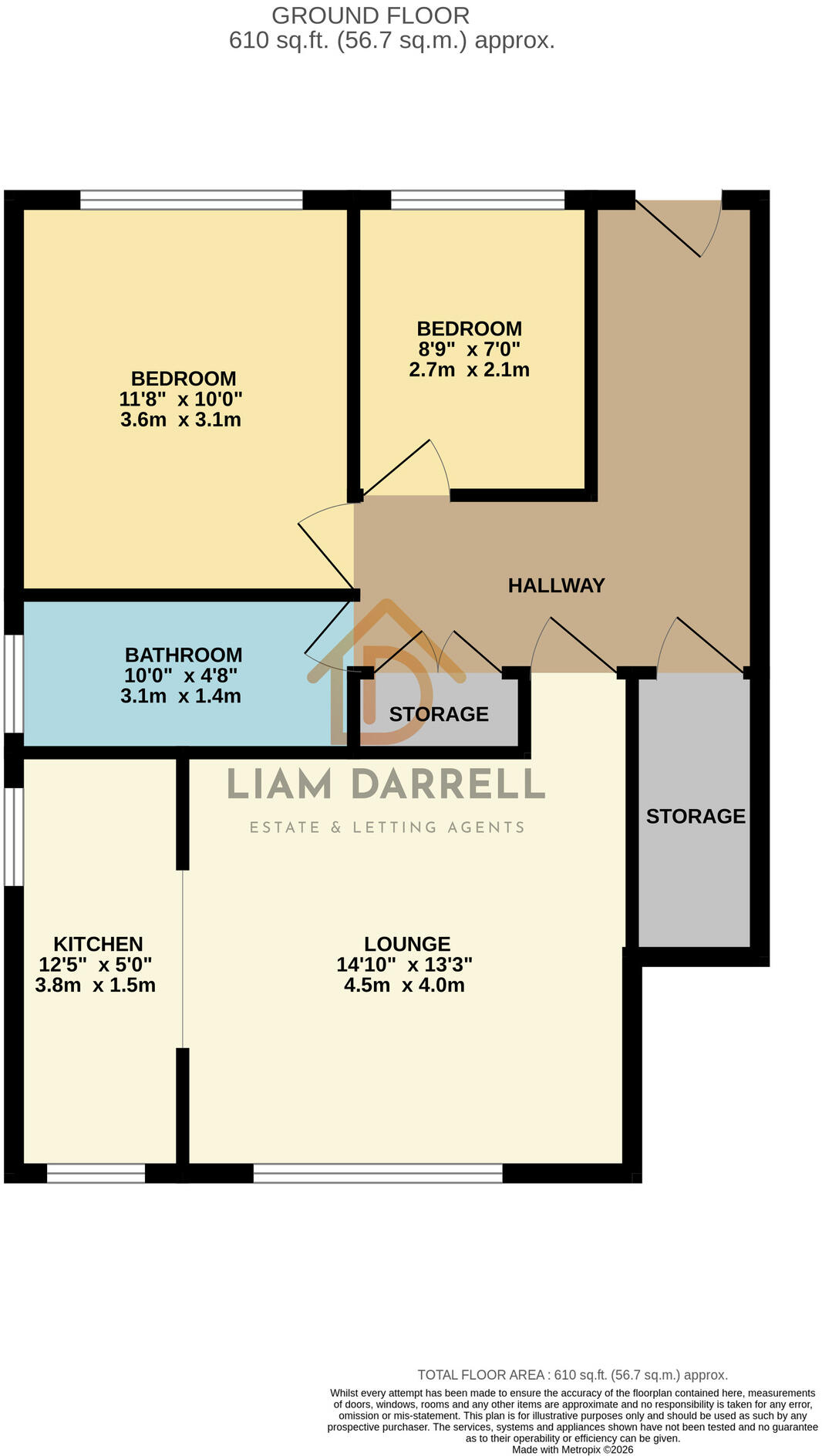 Danes Dyke, Scalby, Scarborough, North Yorkshire floorplan