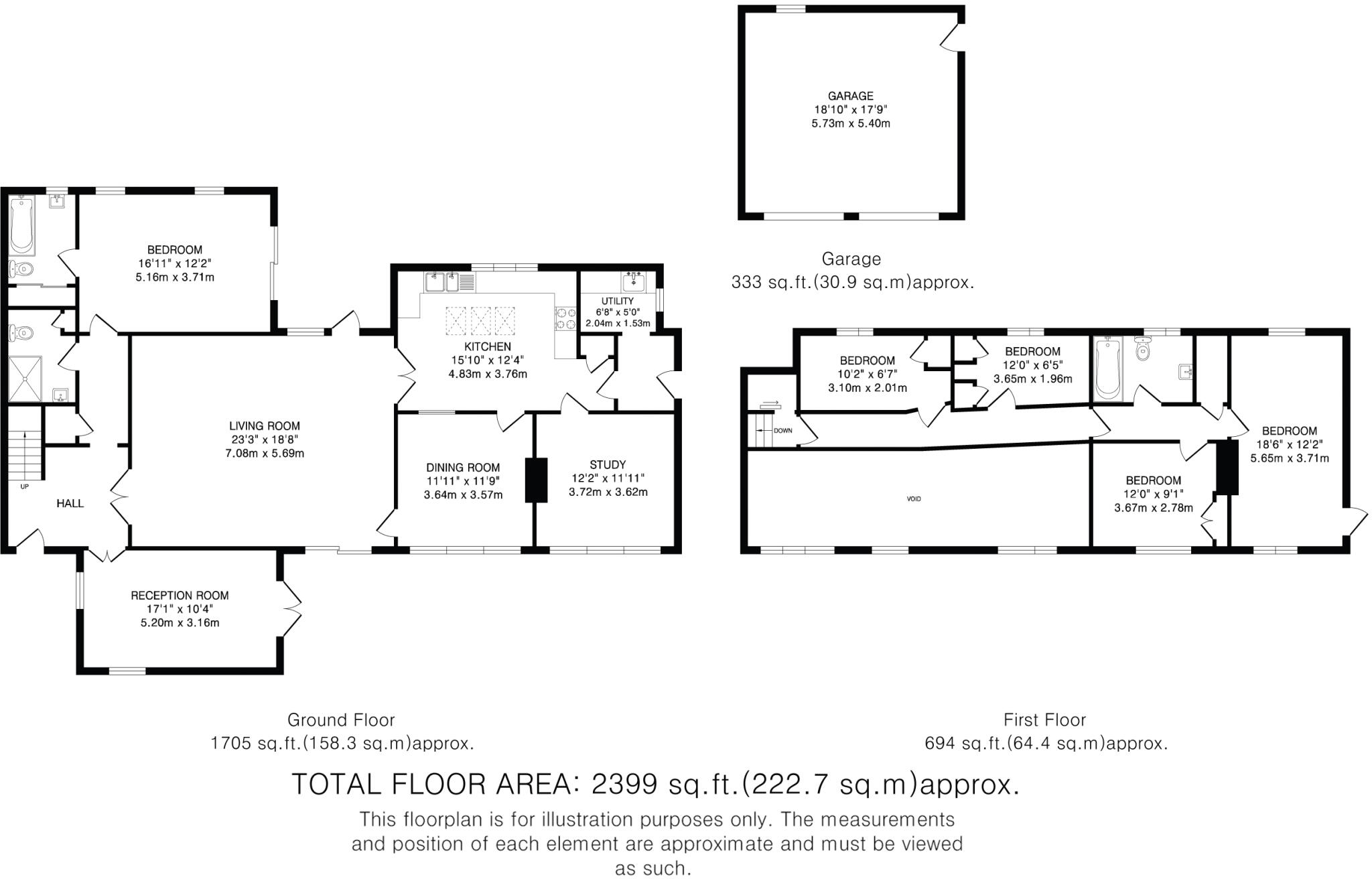 Bury Lane, Datchworth, Knebworth, SG3 floorplan