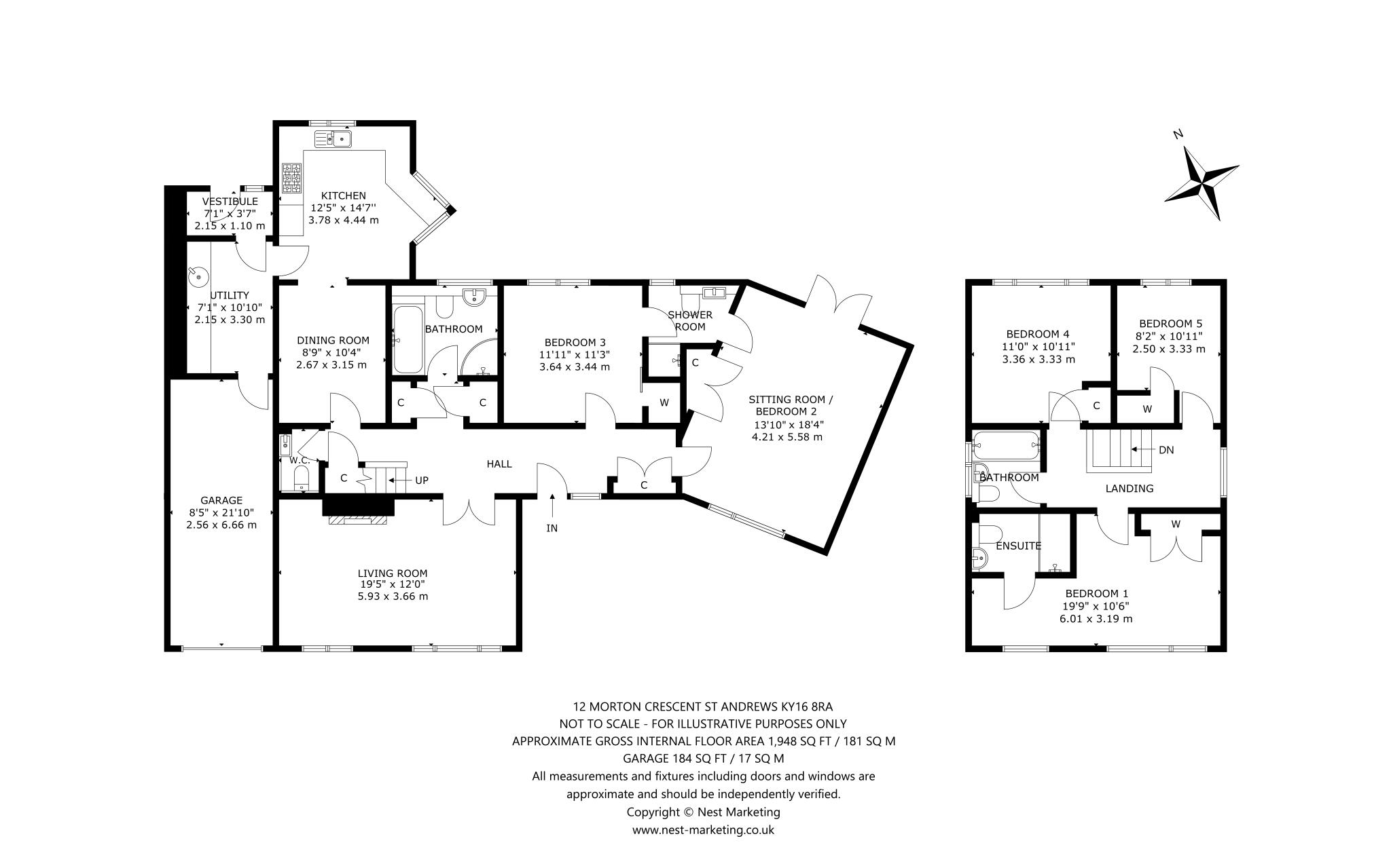 Morton Crescent, St. Andrews, Fife floorplan