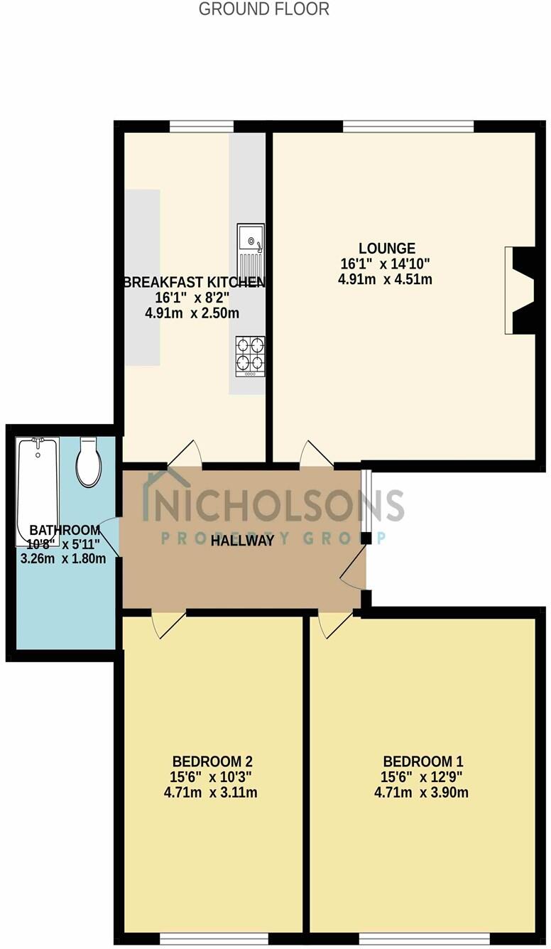 Dacre House, Westbourne Road floorplan