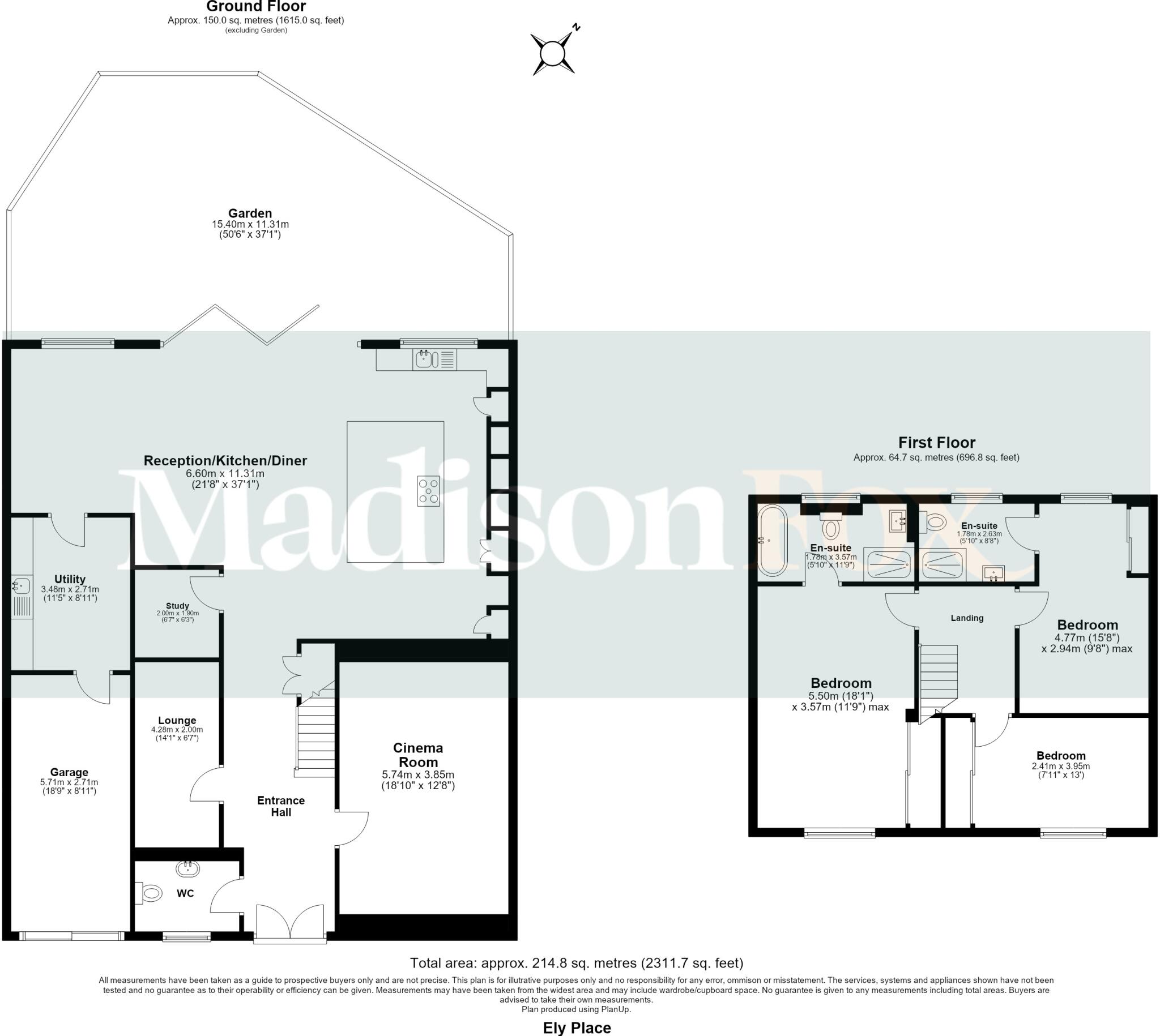 Ely Place, Woodford Green, Greater London, IG8 floorplan
