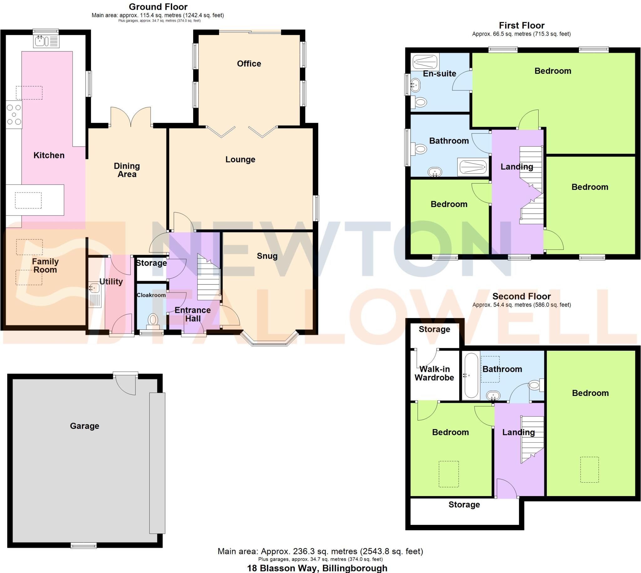 18, Blasson Way, Billingborough floorplan