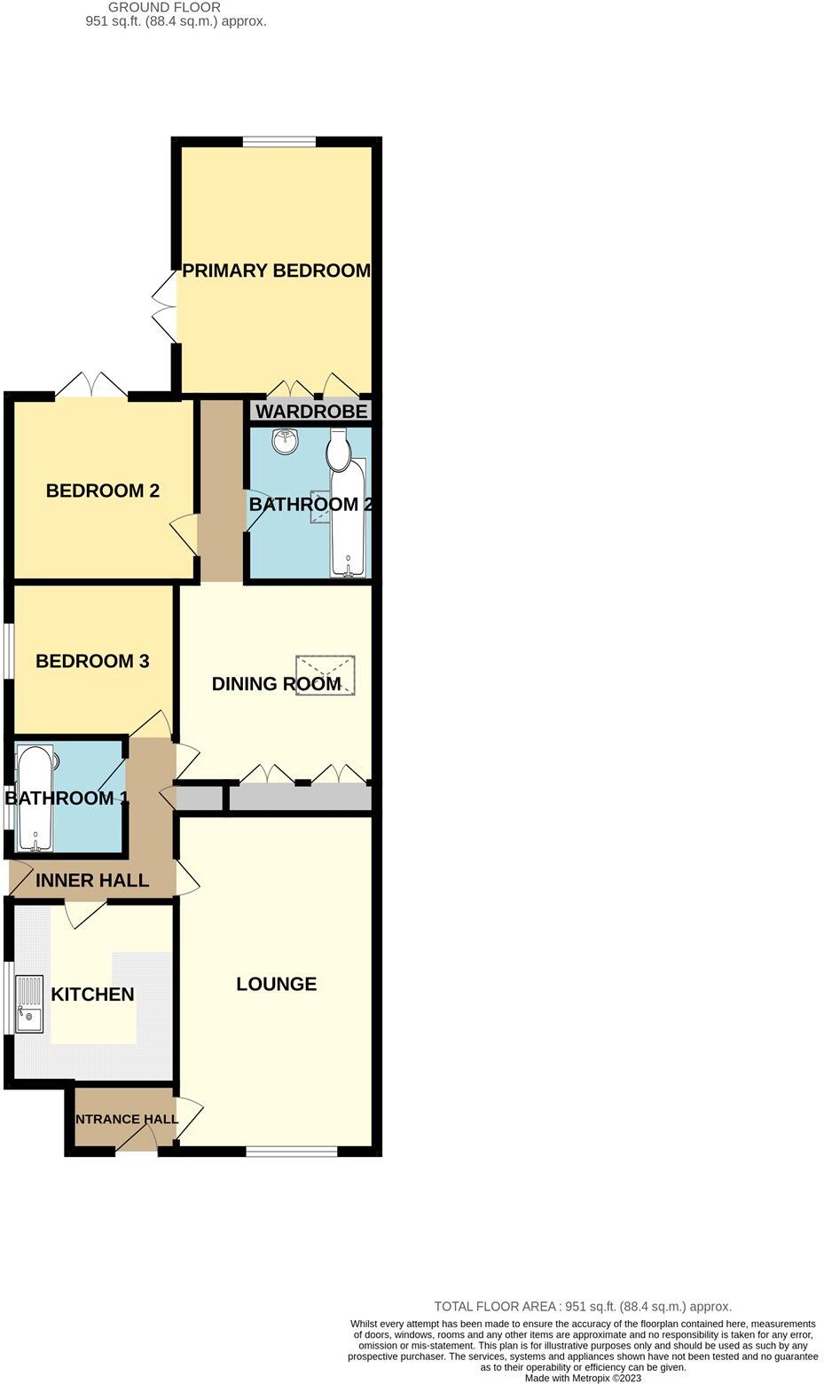 Arrowhead Drive, Lakenheath, Brandon, Suffolk, IP27 floorplan
