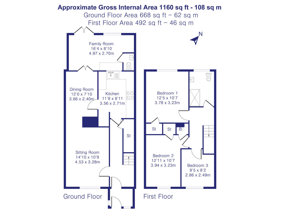 Bassett Avenue, Bicester, OX26 floorplan