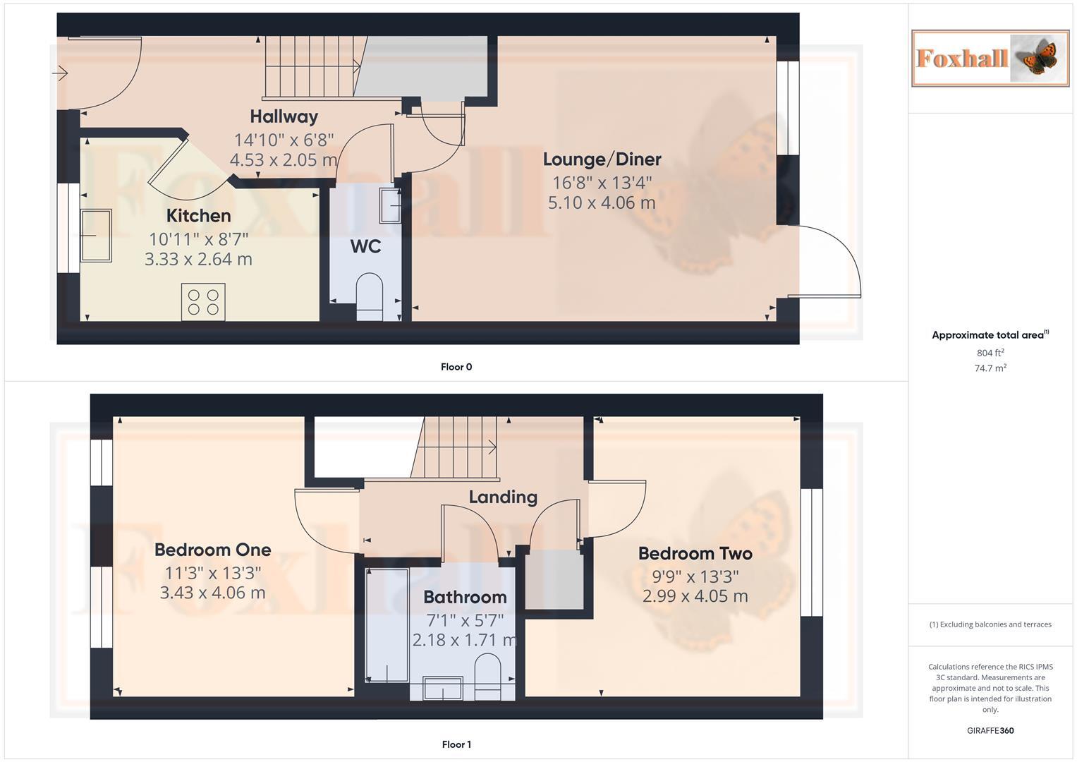 Amethyst Close, Ipswich floorplan