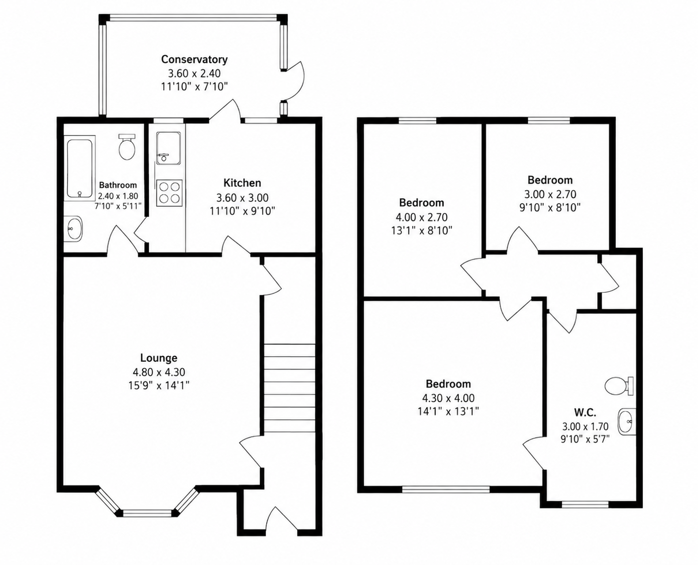 Pitmaston Road, Hall Green, Birmingham, West Midlands, B28 floorplan