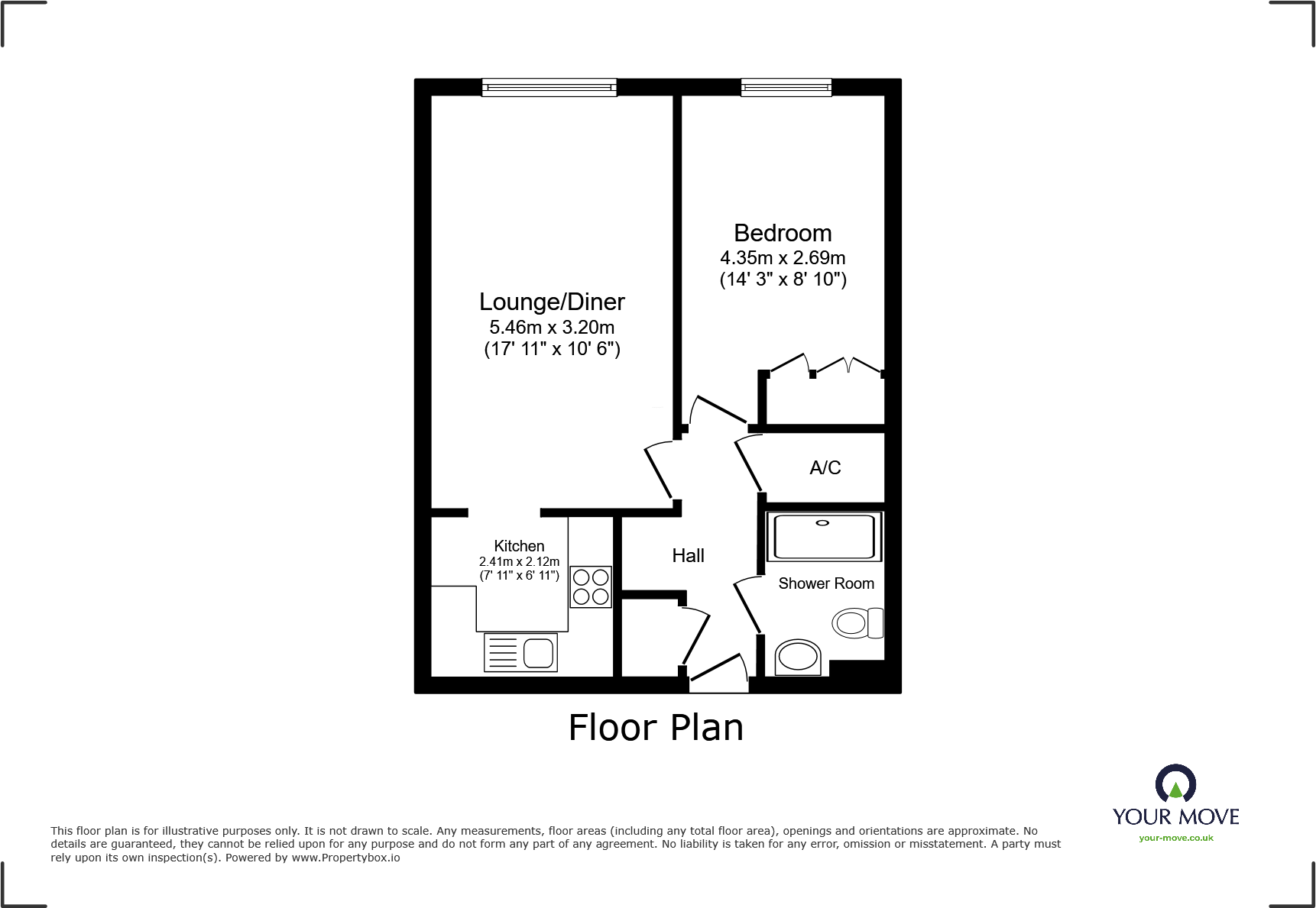 Barkers Court, Sittingbourne, Kent, ME10 floorplan
