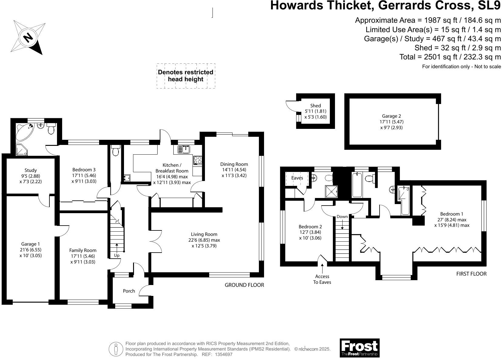 Howards Thicket, Gerrards Cross, Buckinghamshire, SL9 floorplan