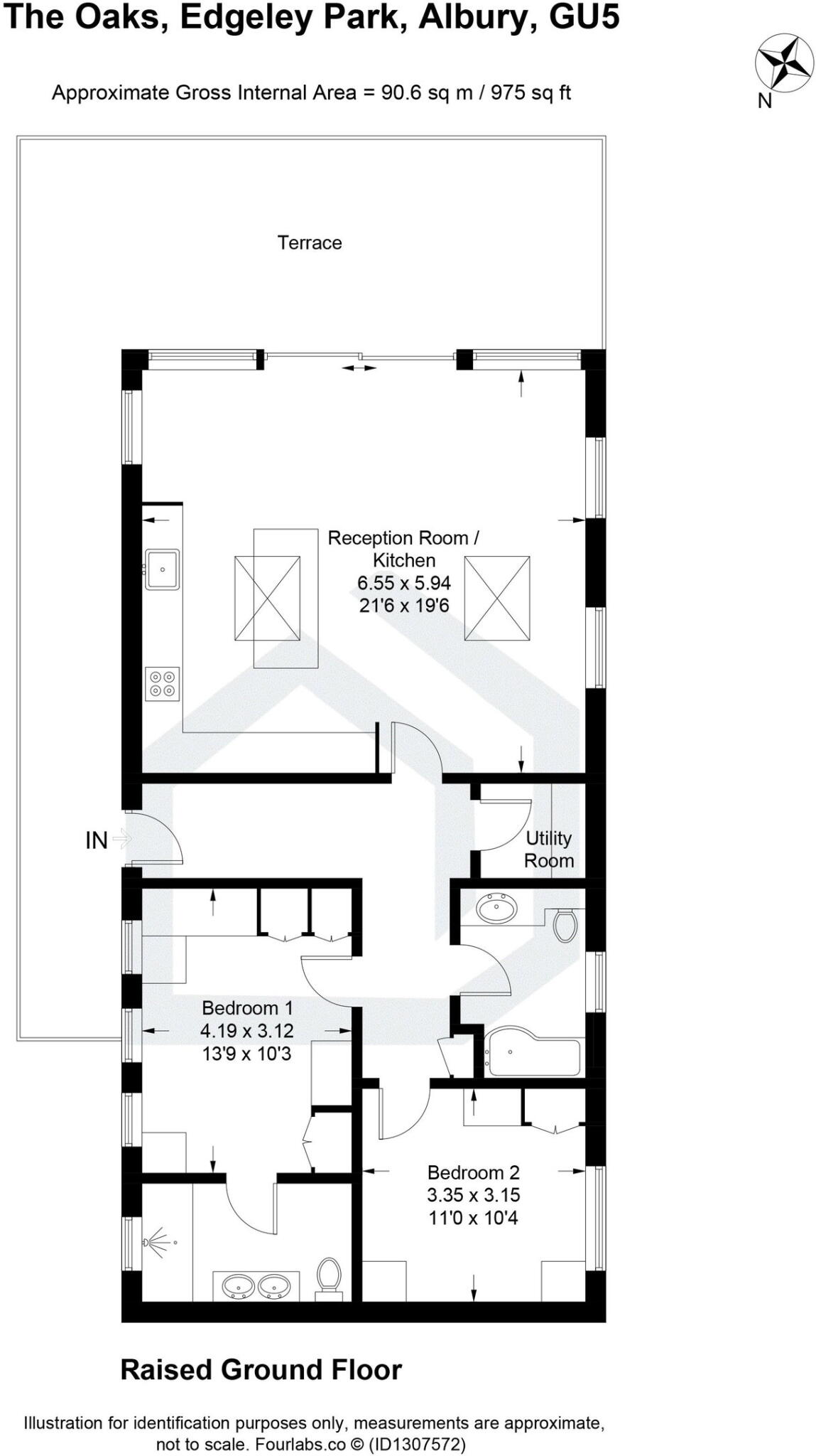 Edgeley Park, Albury, GU5 floorplan