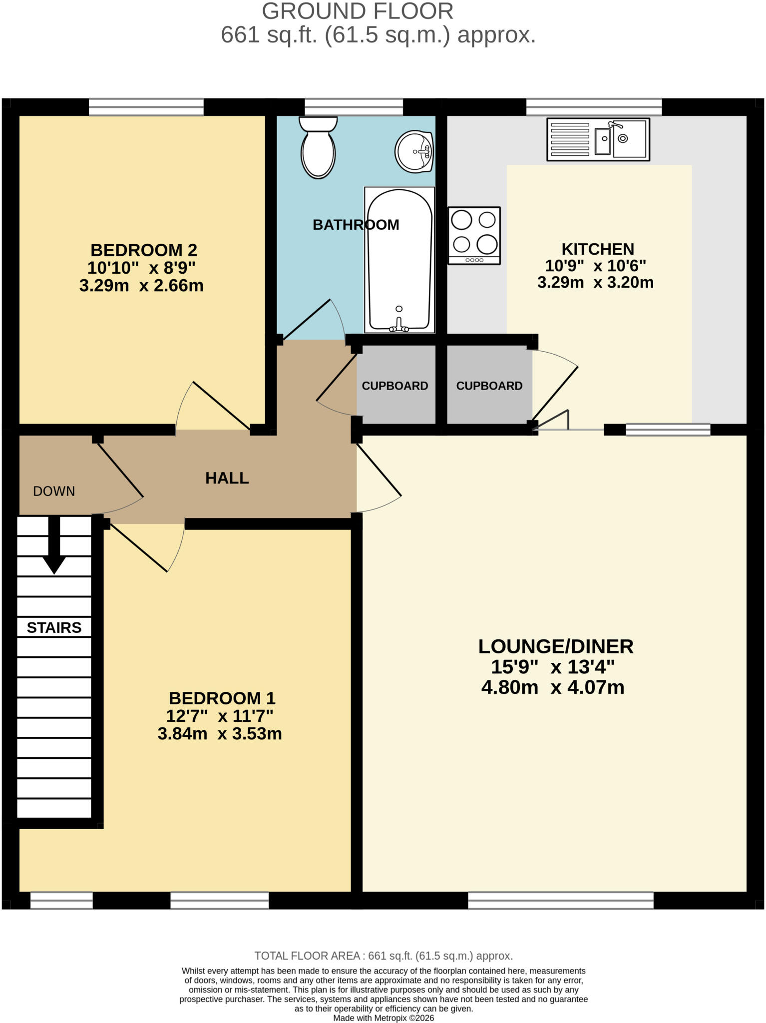 Trinity Court, Westward Ho, Bideford, Devon, EX39 floorplan