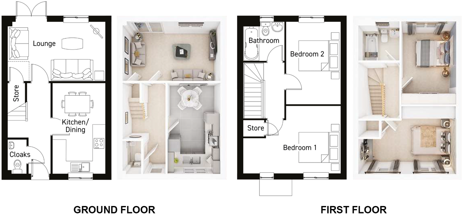 Forest Court, Huddersfield floorplan