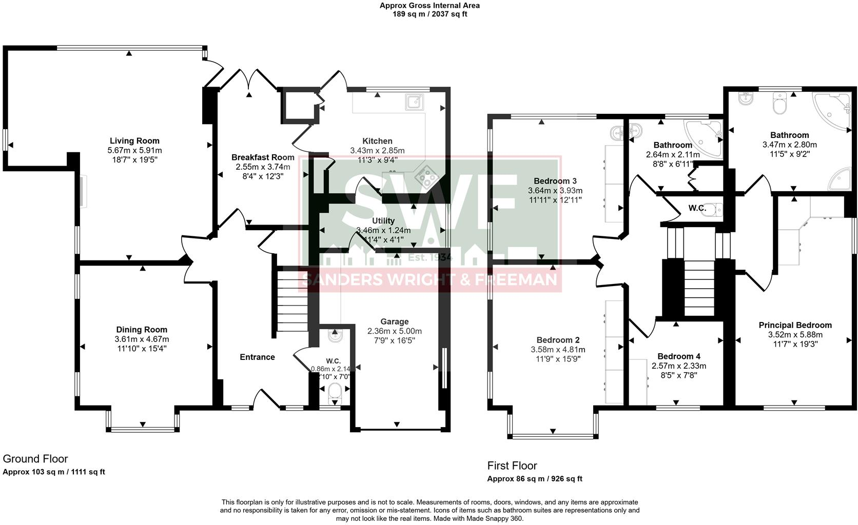 Wightwick Hall Road, Wightwick floorplan